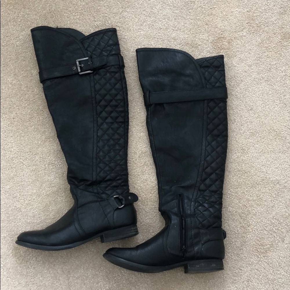 Knee High Black Boots